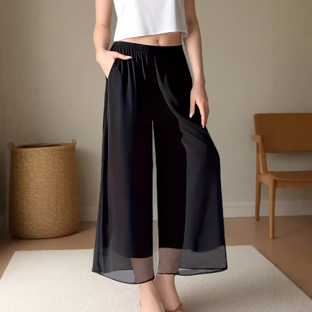 Chiffon Loose Casual Pants