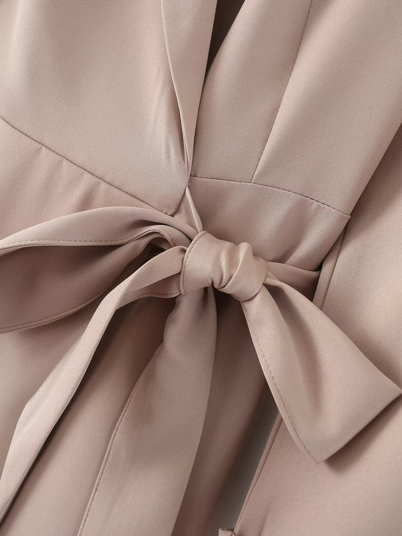 Split Long Sleeve Dress