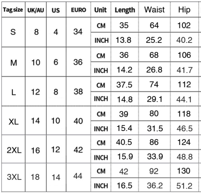 Ruffled Elastic Casual Shorts