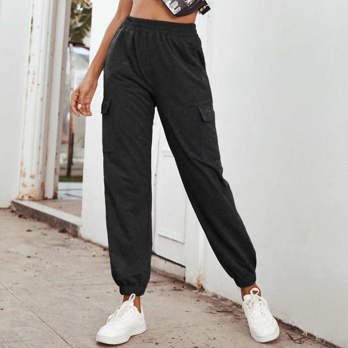 High Waist Casual Yoga Trousers