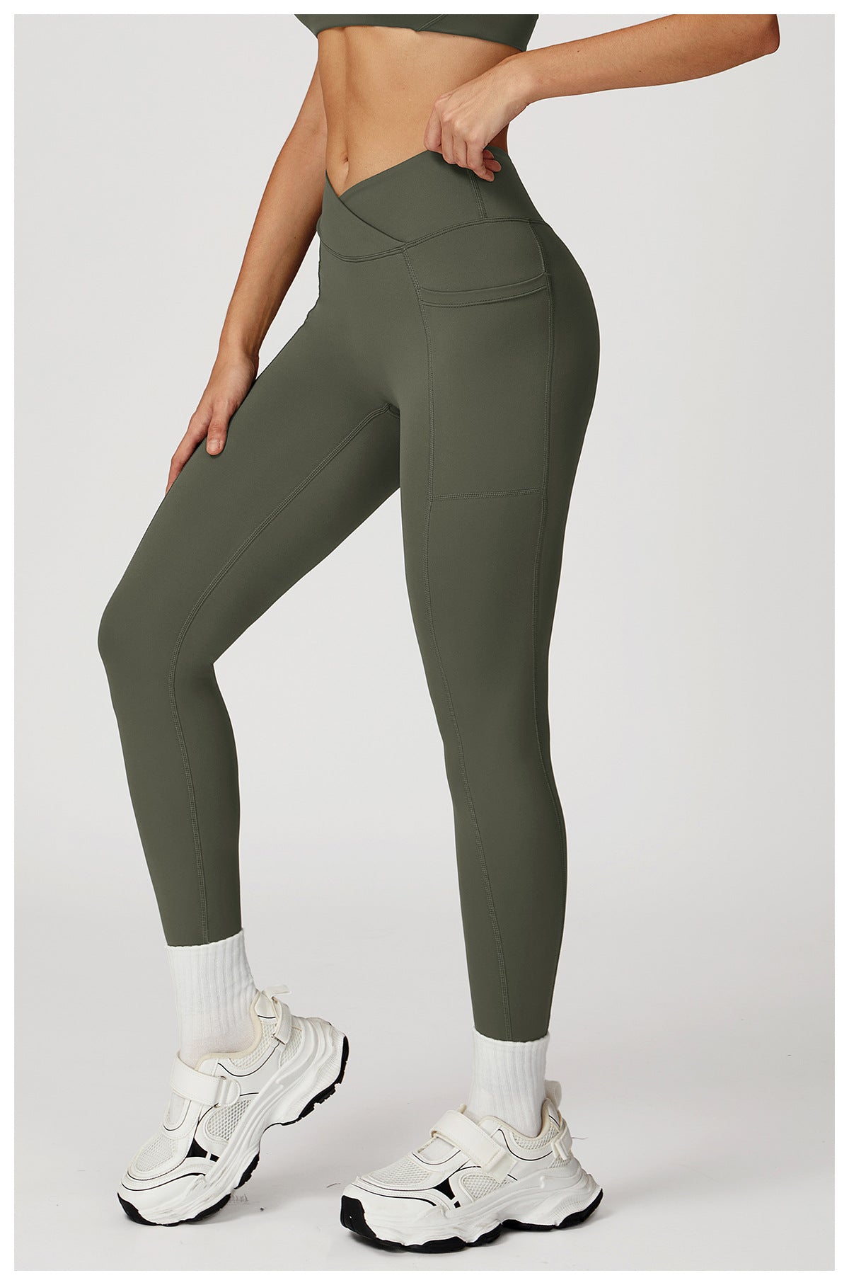 PL-012 Cross Waist Leggings