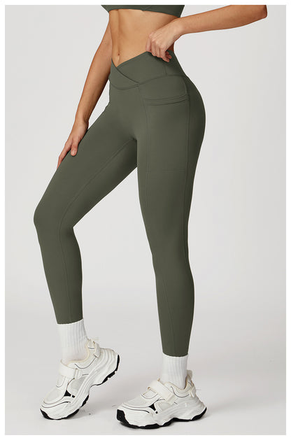 PL-012 Cross Waist Leggings