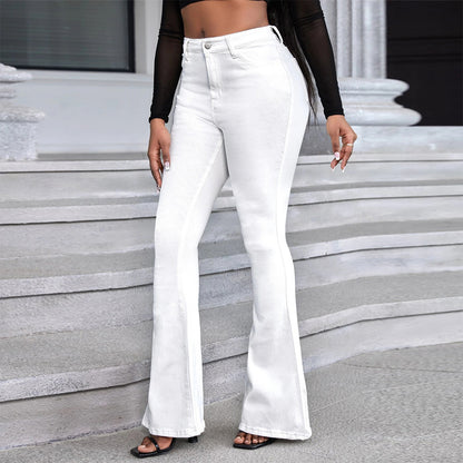 High Waist Bootcut Pants