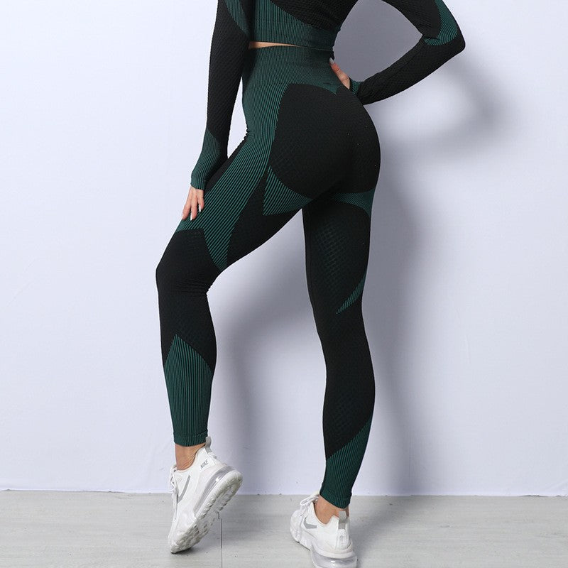 Dark Green Yoga Trousers