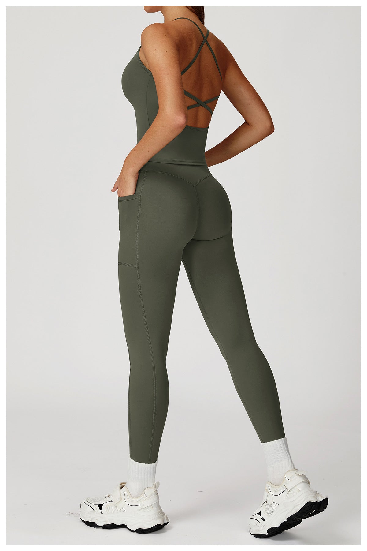 PL-012 Cross Waist Leggings