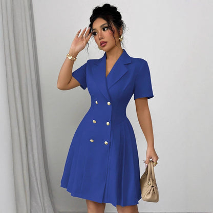 Pearl White A-line Dress