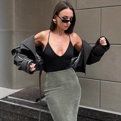 PL-108 Fishtail Skirt