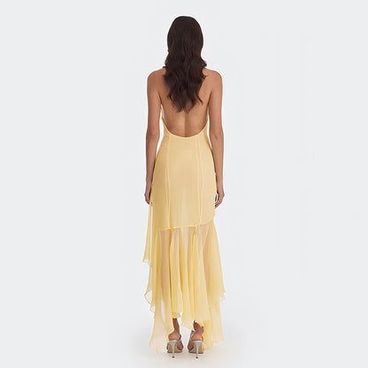 Chiffon See through Dress