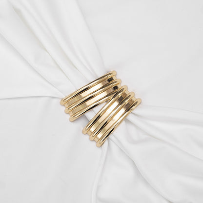 Double Layer Skinny Cutout out Dress