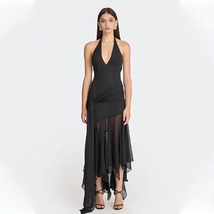 Chiffon See through Dress