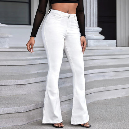 High Waist Bootcut Pants