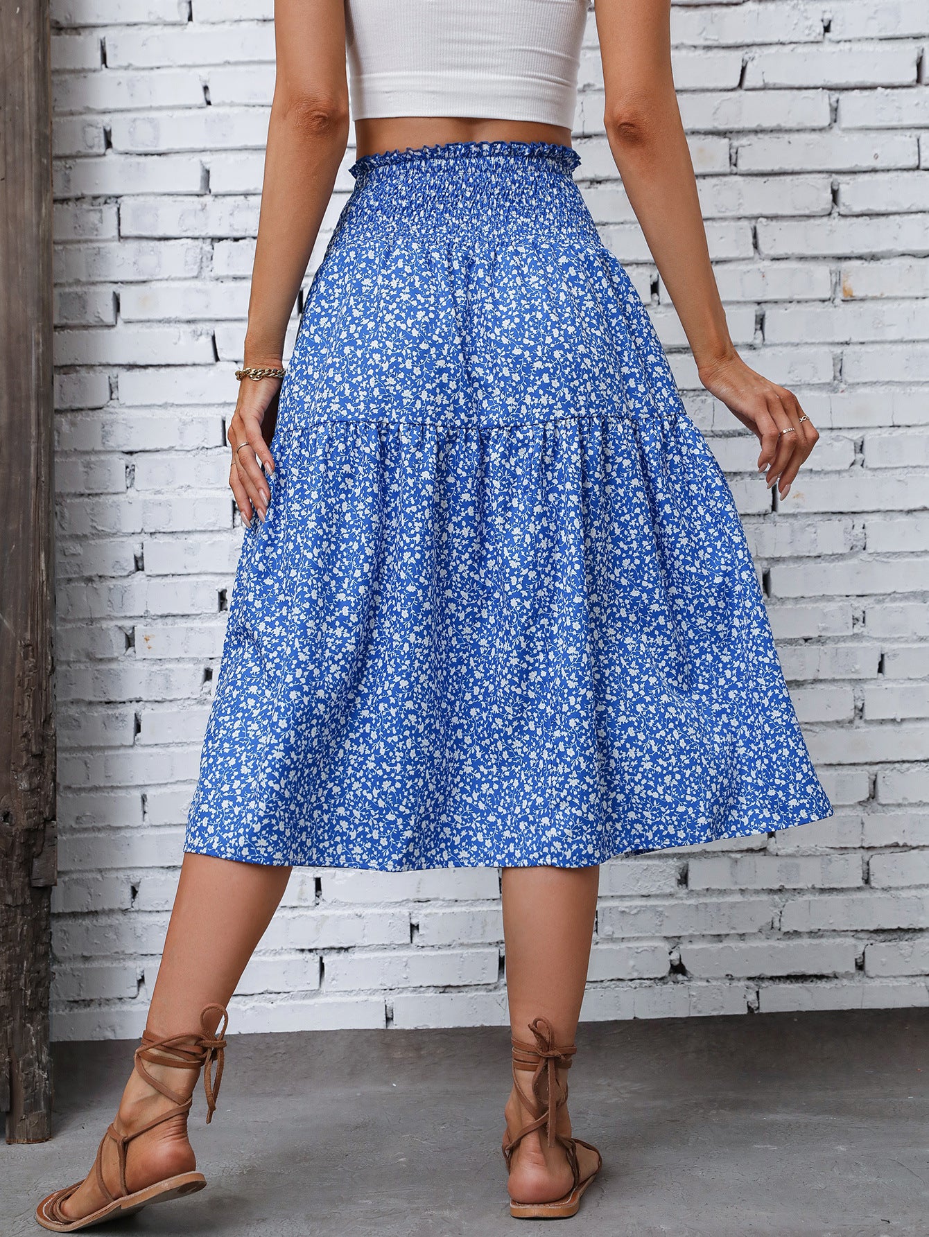 PL-101 Printed Skirt