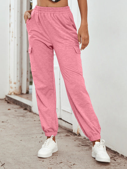High Waist Casual Yoga Trousers