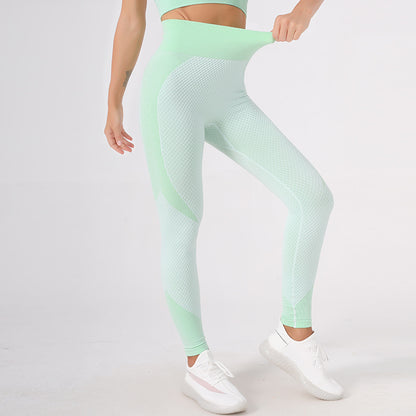 Light Green High Waist Yoga Pants