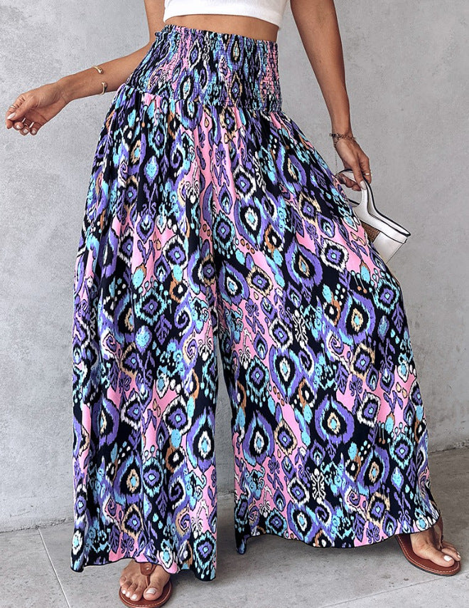 Floral Wide Pants