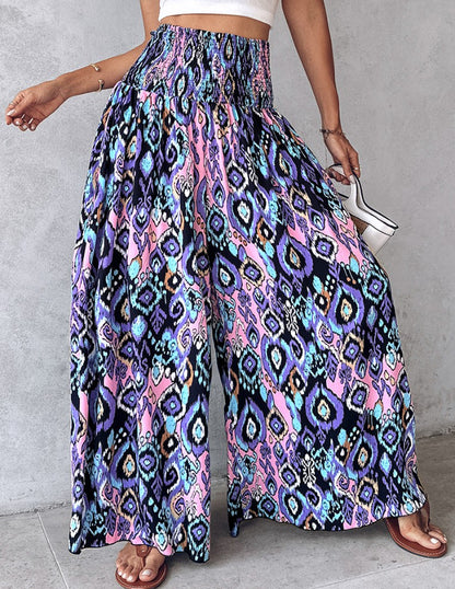 Floral Wide Pants