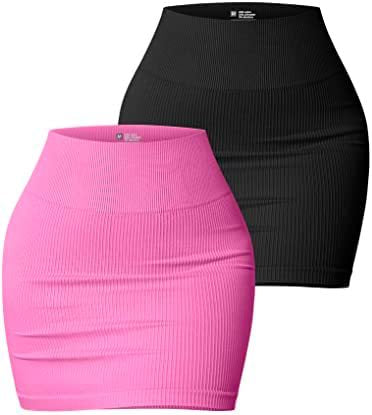 PL-115 Elastic Mini Skirt