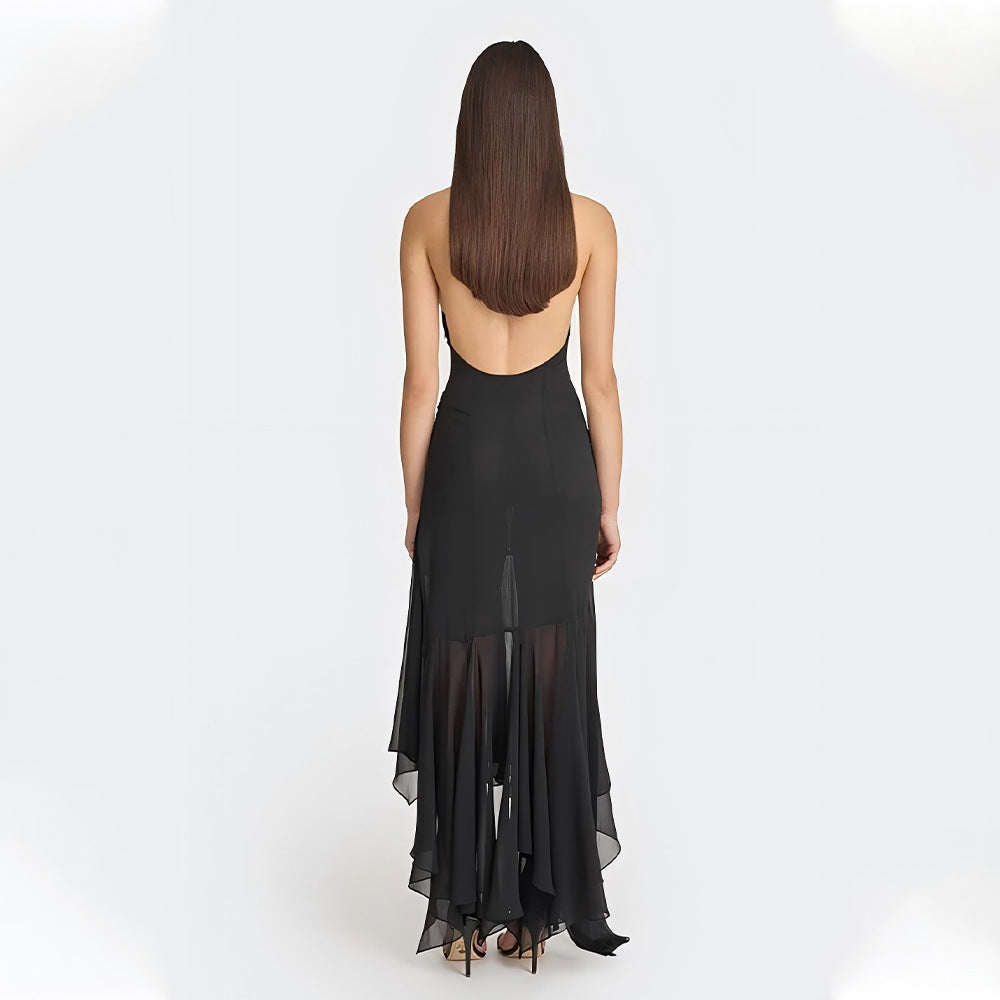 Chiffon See through Dress