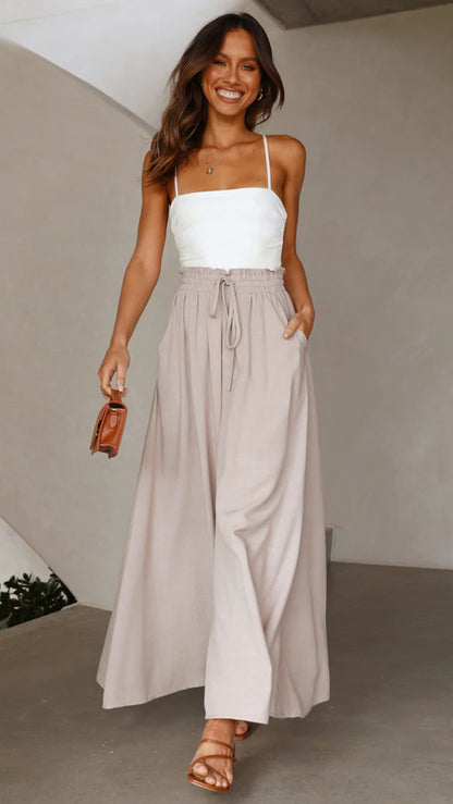 Casual Wide Leg Loose Trouser