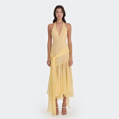 Chiffon See through Dress