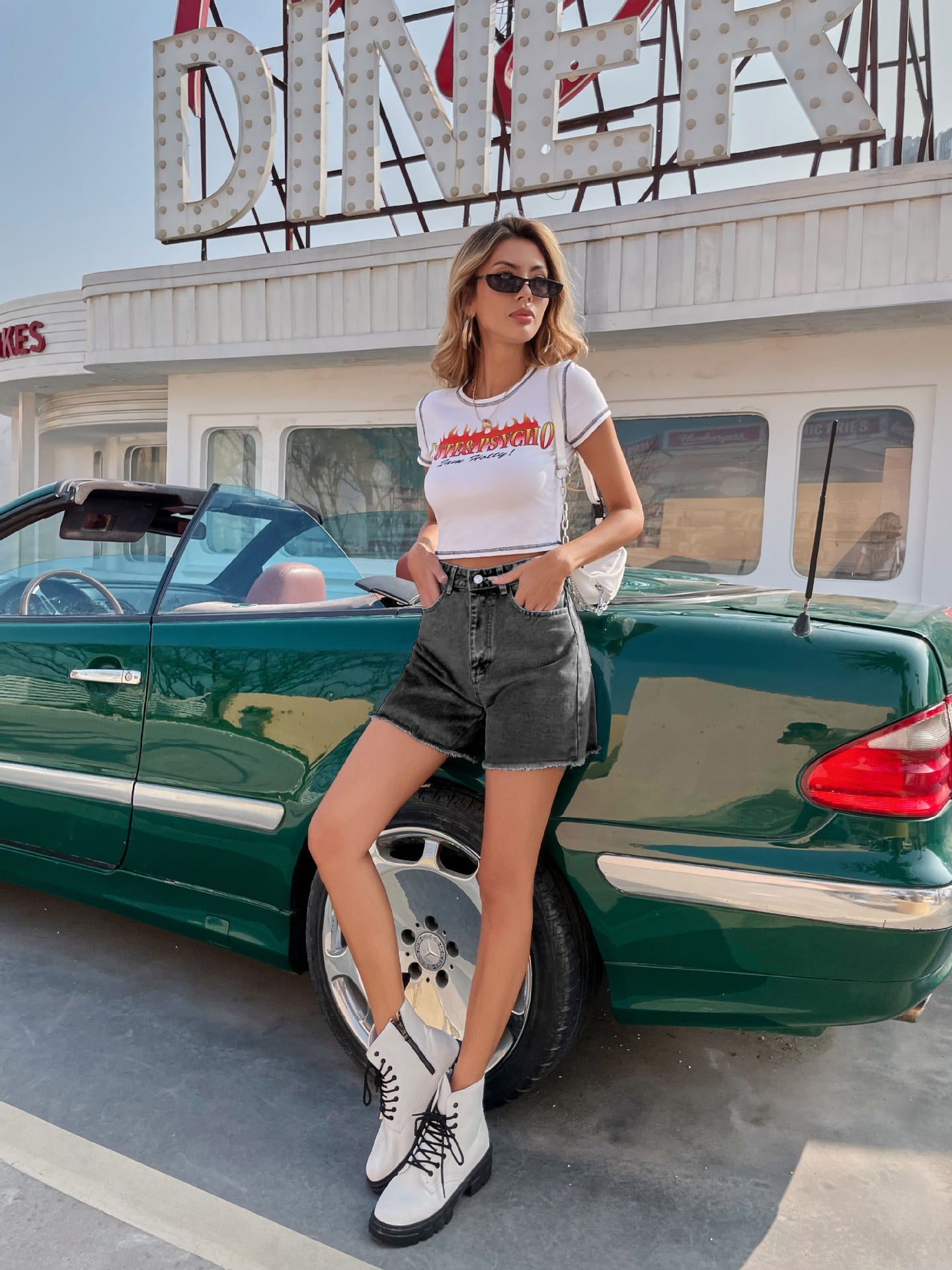 Loose Casual High Waist Shorts