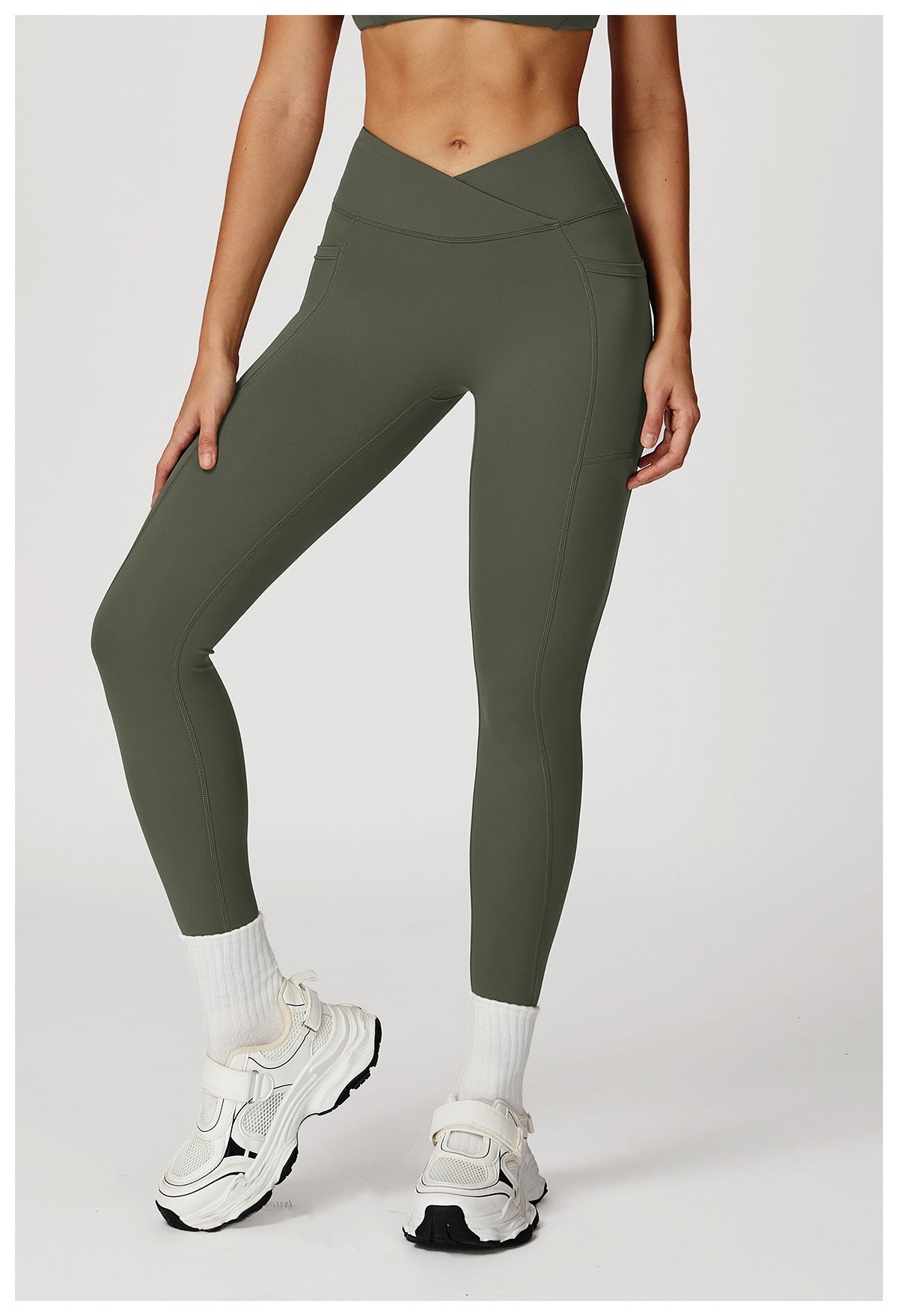 PL-012 Cross Waist Leggings