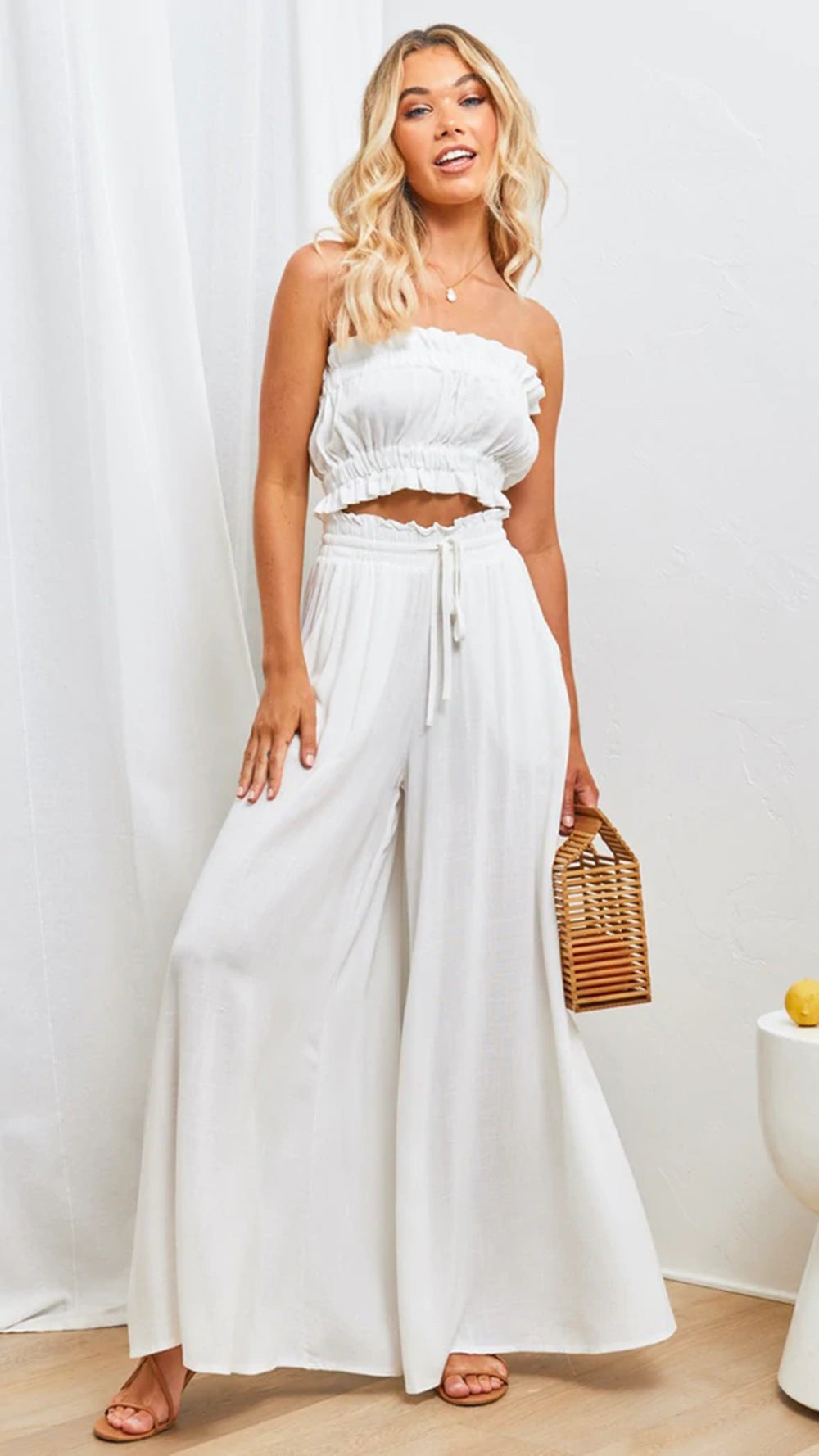 Casual Wide Leg Loose Trouser