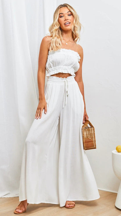 Casual Wide Leg Loose Trouser