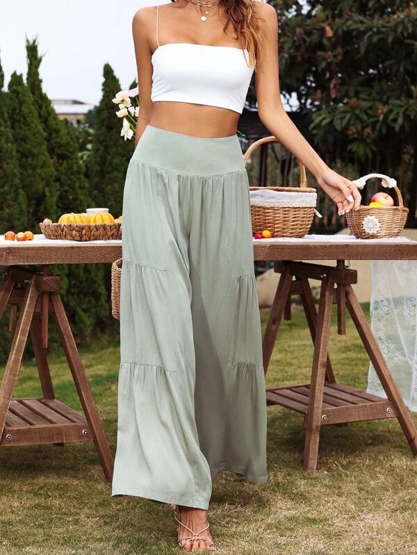 High Waist Loose Pants